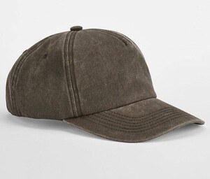 BEECHFIELD BF657 - RELAXED 5 PANEL VINTAGE CAP Vintage Brown