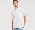 Russell Collection JZ937 - Men's Short Sleeve Shirt 100% Cotton