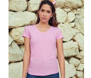 Fruit of the Loom SC601 - Womens V-Neck T-Shirt