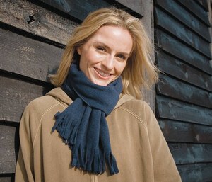 Result RS143 - Fringed fleece scarf